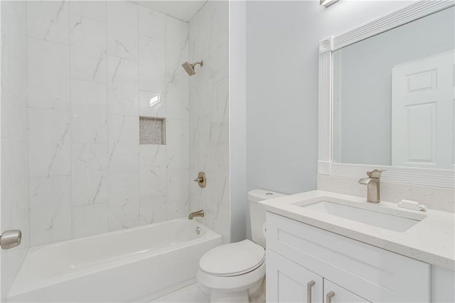 Furnished interior view inside a new home in , Gainesville (Image 32).