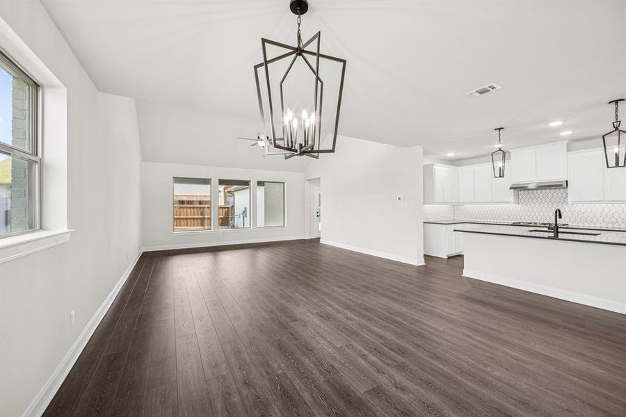 Spacious, unfurnished interior of a new home in Karis - Village Series, Crowley (Image 25). Spacious, unfurnished interior of a new home in Karis - Village Series, Crowley (Image 25).