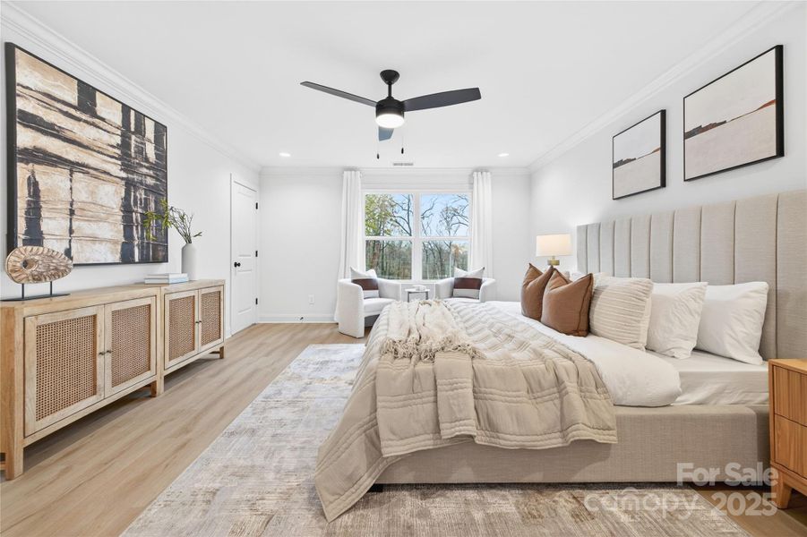 Furnished interior view inside a new home in , Mount Holly (Image 6). Furnished interior view inside a new home in , Mount Holly (Image 6).