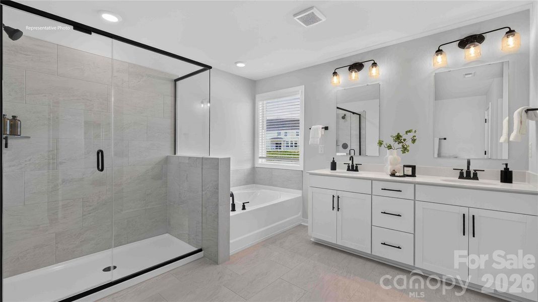 Furnished interior view inside a new home in Westport, York (Image 14).
