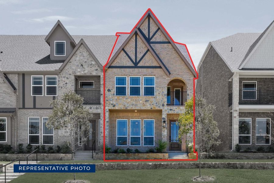 Image 18 representing the Acacia R by First Texas Homes in The Abbey at Mercer Crossing, Farmers Branch, TX.