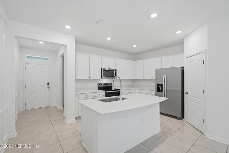 Furnished interior view inside a new home in , St. Augustine (Image 6).