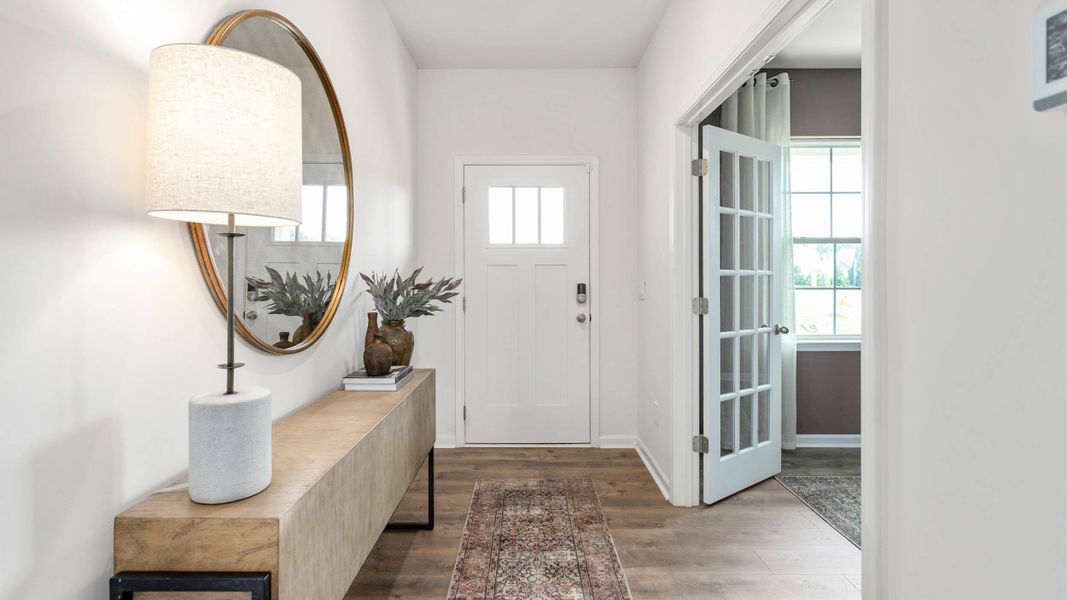 Representative furnished interior of a home built from the Hayden by D.R. Horton in Middleton, Greensboro (Image 4).