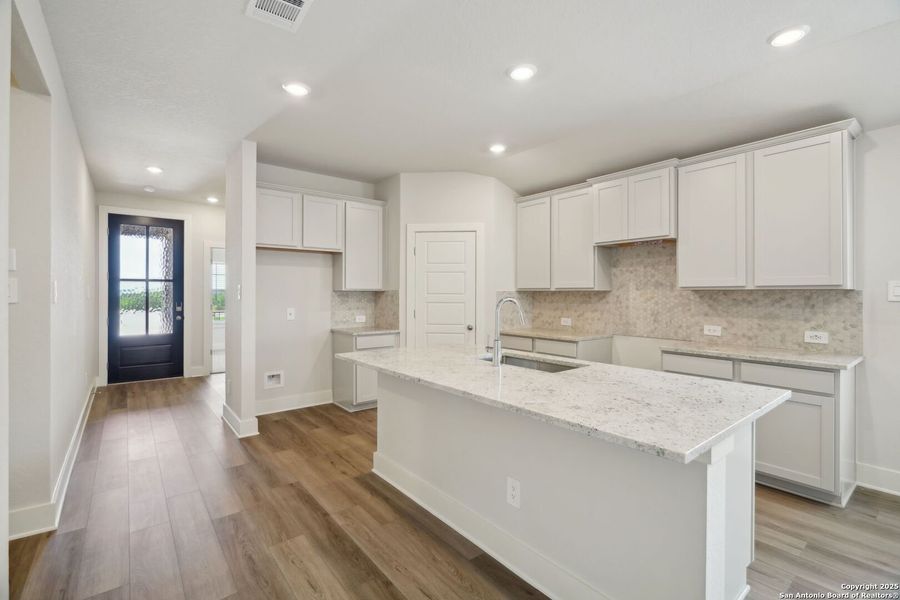Furnished interior view inside a new home in Thomas Pond, San Antonio (Image 9). Furnished interior view inside a new home in Thomas Pond, San Antonio (Image 9).