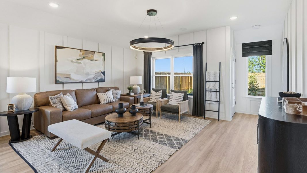 Model home photos of similar floorplans, not pictures of actual home.