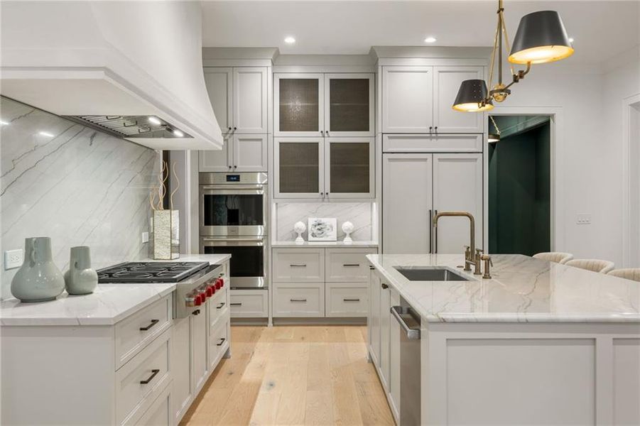 Furnished interior view inside a new home in , Atlanta (Image 33).
