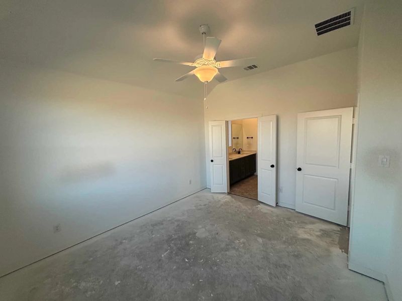 Primary Bedroom Construction Progress