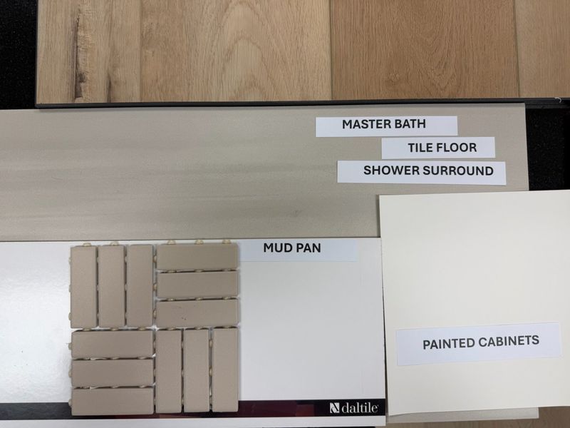 Sample of building materials used in homes in Arbor Oaks, Boyd (Image 7). Sample of building materials used in homes in Arbor Oaks, Boyd (Image 7).