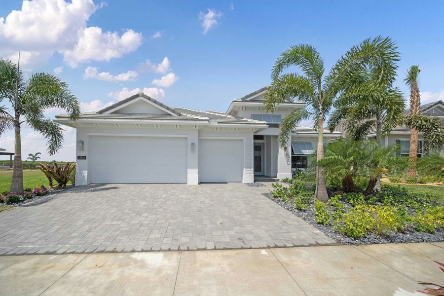 2D floor plan layout for the Mariposa by GHO Homes in Belterra, Port St. Lucie, FL (Image 87).