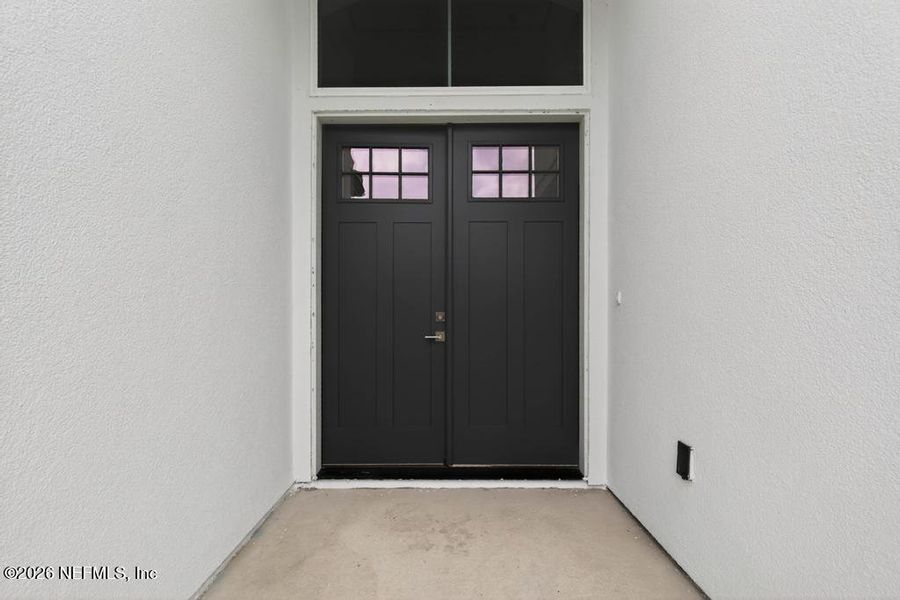 Exterior details and patio area of a home in , St. Johns (Image 46).