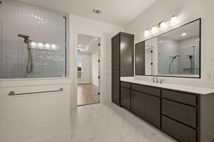 Furnished interior view inside a new home in NorthGlen, Haslet (Image 14).