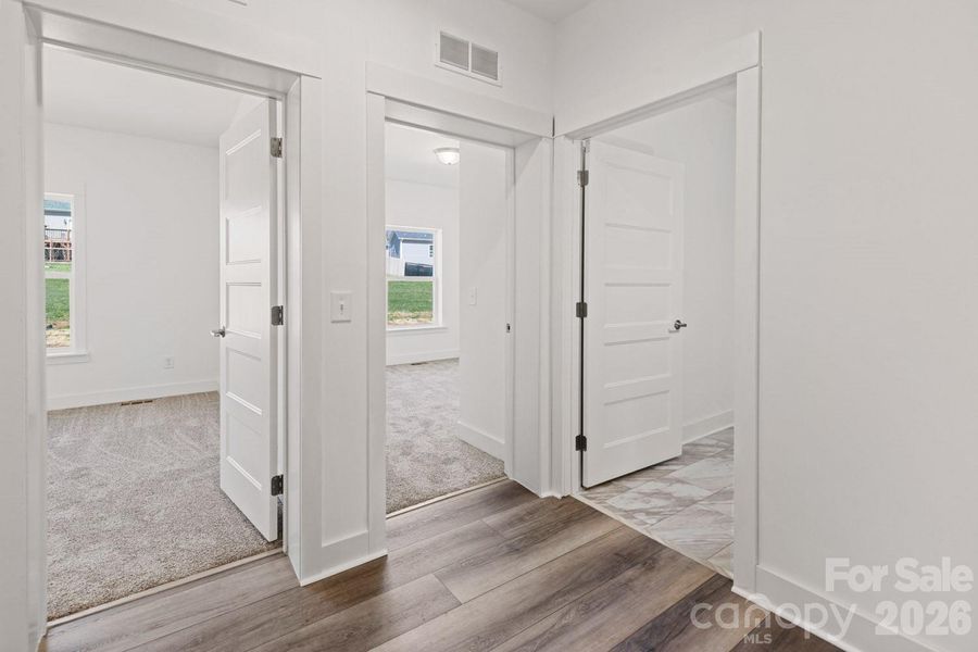 Spacious, unfurnished interior of a new home in , Hendersonville (Image 11).
