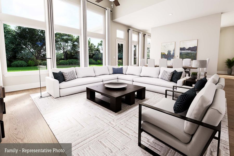 The Creighton - Family Room The Creighton - Family Room