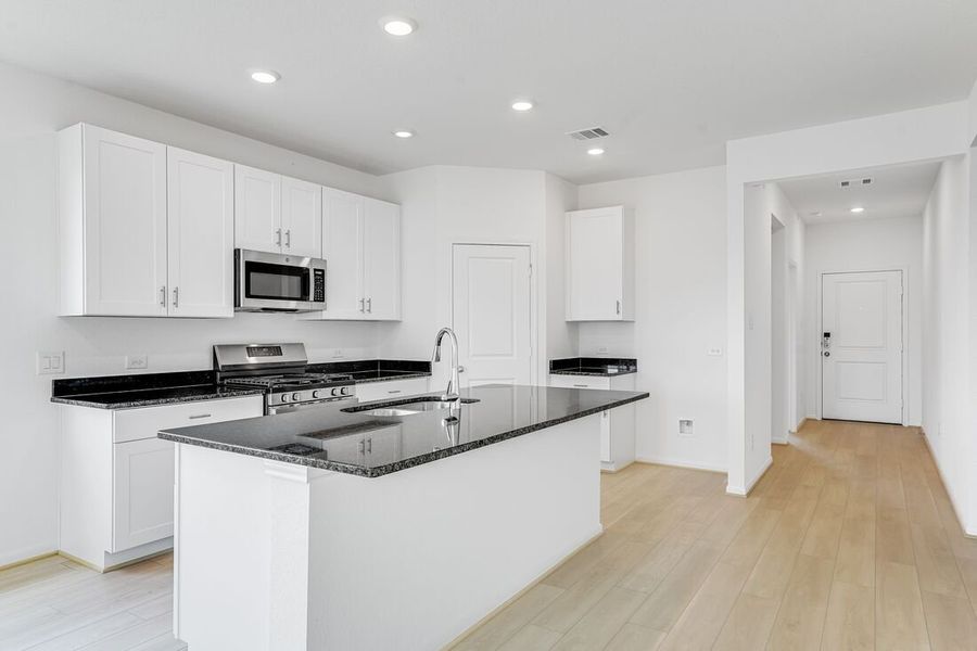 Furnished interior view inside a new home in Redbud 45s, Hockley (Image 3).