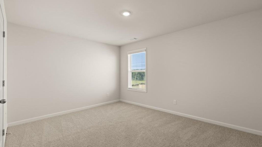 Spacious, unfurnished interior of a new home in Hamptons at Riverwood East, Dallas (Image 27).
