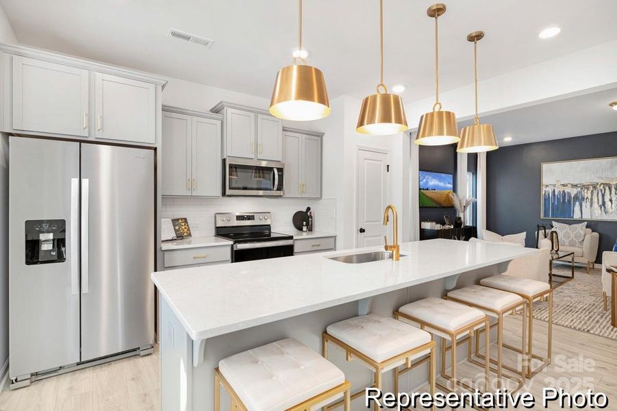 Furnished interior view inside a new home in Colvin Park, Rock Hill (Image 5).