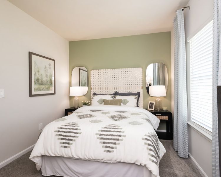 Furnished interior view inside a new home in Avalon - Reserve Series, Conyers (Image 21).