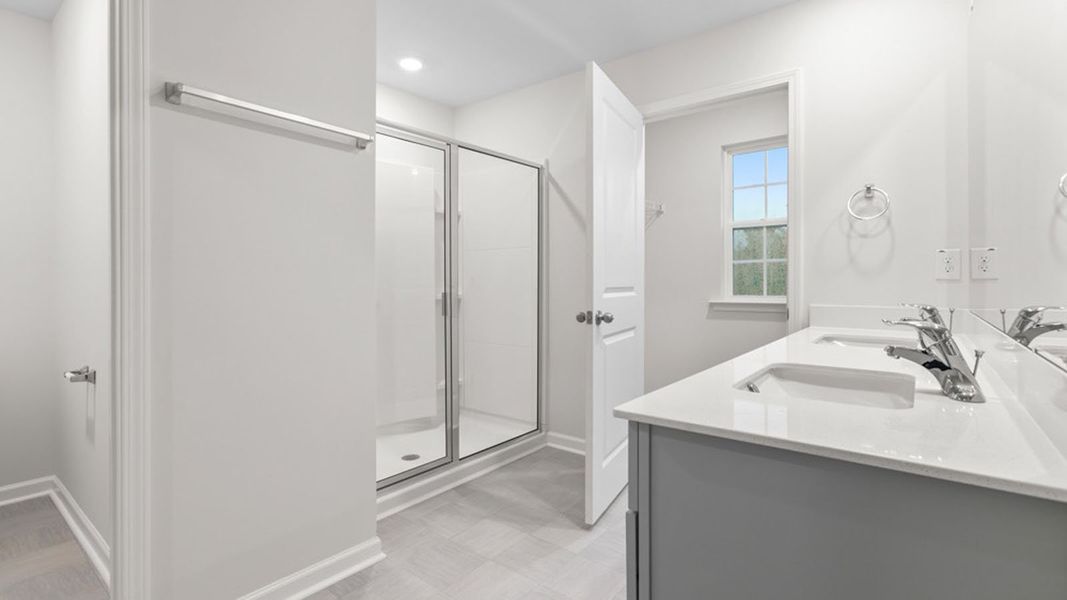 Furnished interior view inside a new home in Bryson Park, Lexington (Image 8).