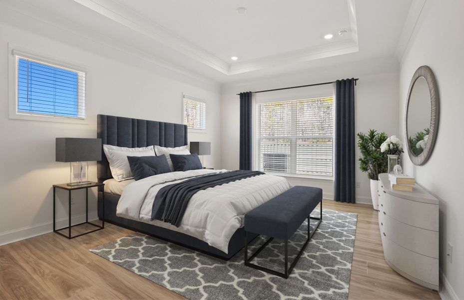 Furnished interior view inside a new home in Kinsdale, Lancaster (Image 5).