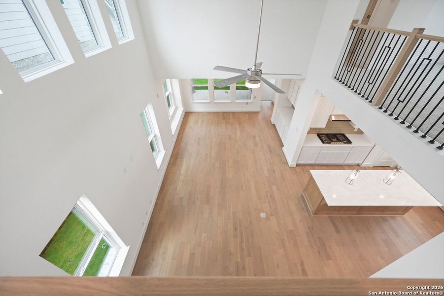 Spacious, unfurnished interior of a new home in Davis Ranch: 45ft. lots, San Antonio (Image 16).