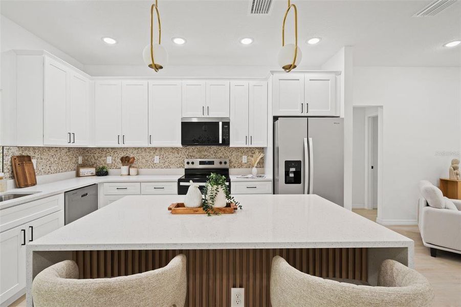 Furnished interior view inside a new home in , Citrus Springs (Image 14).