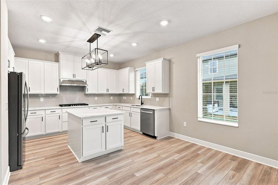 Furnished interior view inside a new home in Reunion Village, Kissimmee (Image 15).
