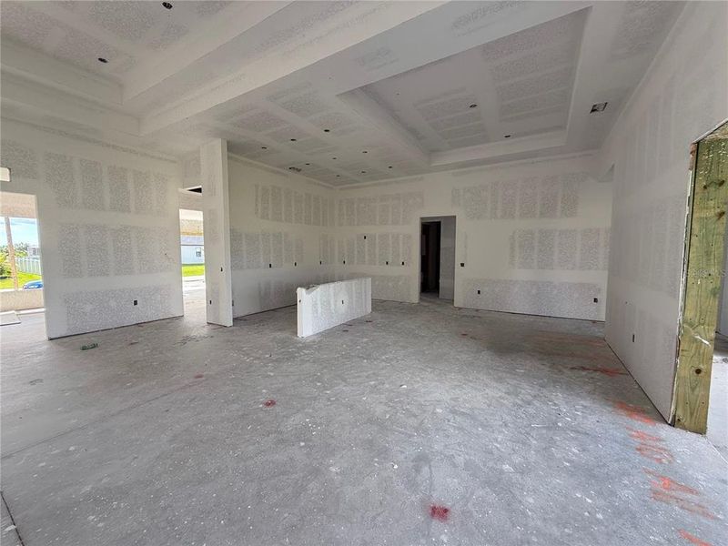 In-progress construction of a new home in , Cape Coral, FL (Image 6).