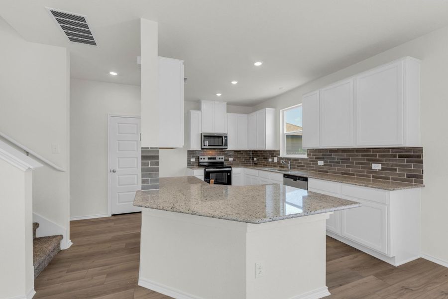 Furnished interior view inside a new home in Sonterra - Cool Water, Jarrell (Image 7).