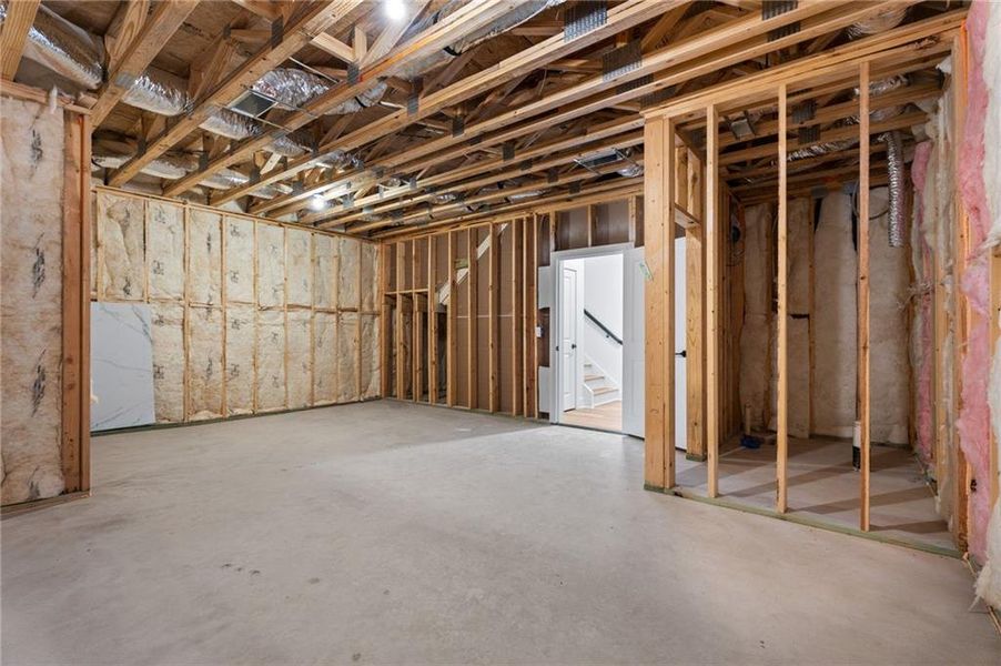 In-progress construction of a new home in , Stockbridge, GA (Image 51).