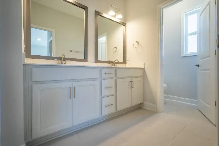 Representative furnished interior of a home built from the Hickory by McKee Homes in Coastal Haven, Leland (Image 4).