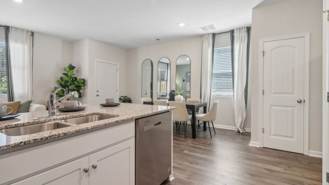 Furnished interior view inside a new home in Wellington Park, Lithonia (Image 20).