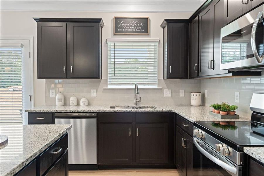 Furnished interior view inside a new home in Hawks View, Ringgold (Image 8).