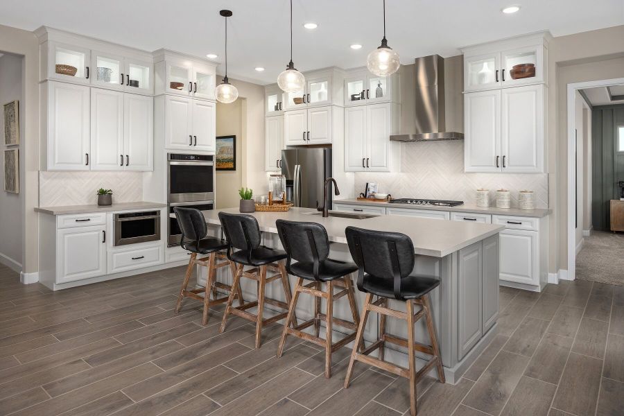 Representative furnished interior of a home built from the Kelly by Mattamy Homes in Empire Pointe, Queen Creek (Image 8).