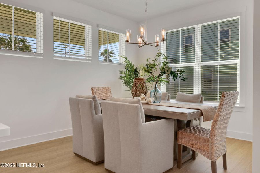 Furnished interior view inside a new home in Seaside Vista, St. Augustine (Image 13).