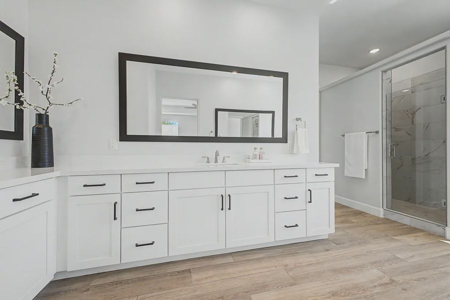 Furnished interior view inside a new home in Bellero Estates, Queen Creek (Image 19).