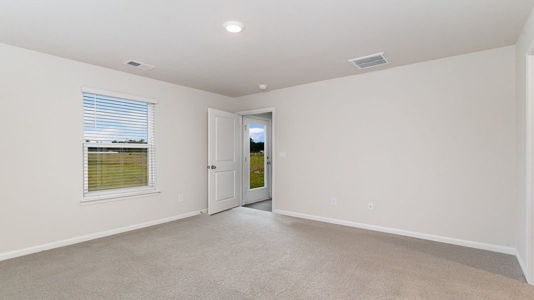Representative unfurnished interior of a home built from the Cameron by D.R. Horton in McCrorey Trails, Conroe (Image 5).