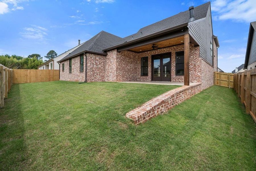 Exterior details and patio area of a home in , Tyler (Image 22).