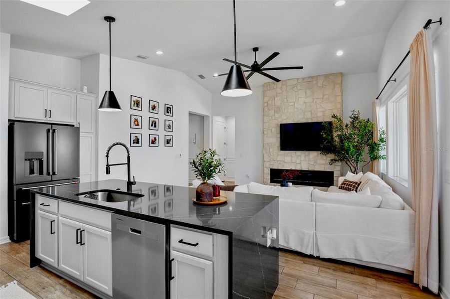 Furnished interior view inside a new home in , Parrish (Image 9).