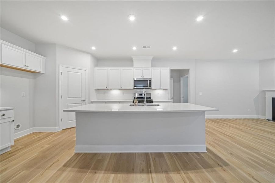 Furnished interior view inside a new home in Bennett Park, Grayson (Image 5).