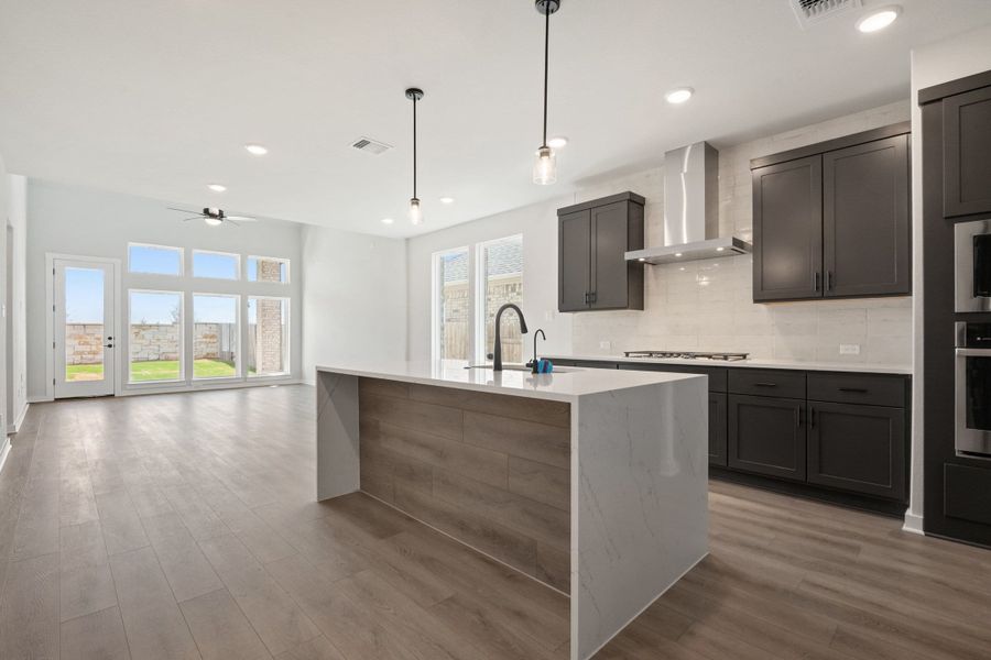 Furnished interior view inside a new home in Flora, Hutto (Image 8).