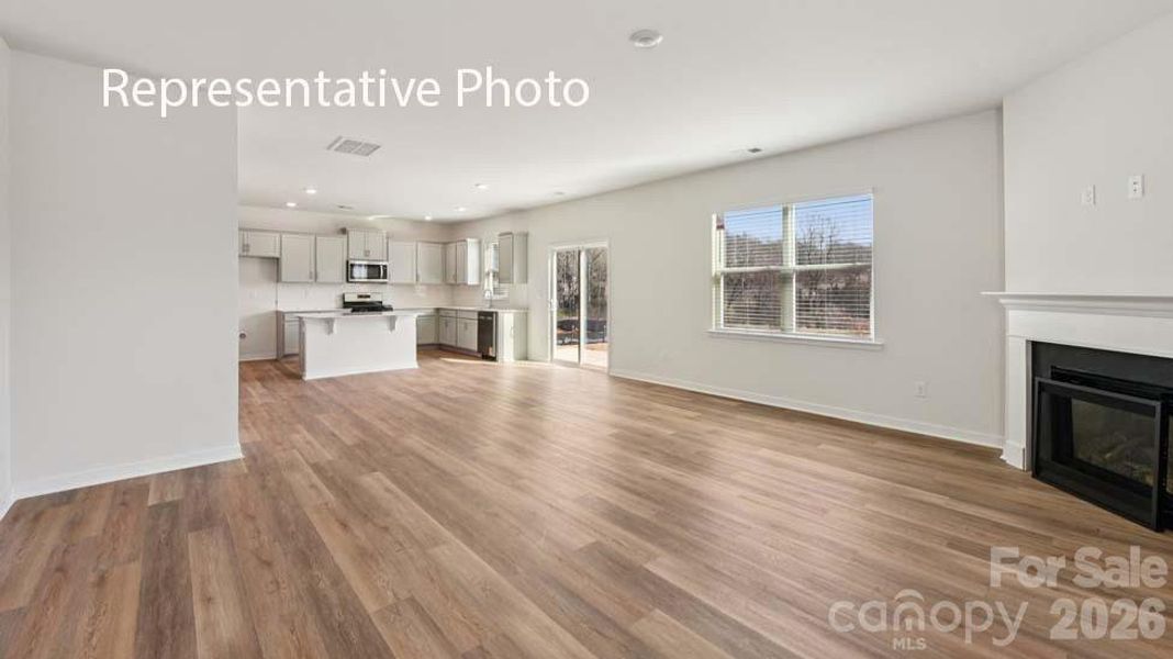 Spacious, unfurnished interior of a new home in Cramer Estates, Gastonia (Image 12).