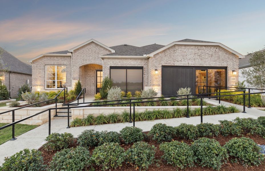 The Stardom, a one-story home with 2-car garage