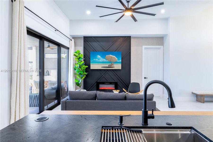 Furnished interior view inside a new home in , Cape Coral (Image 57).