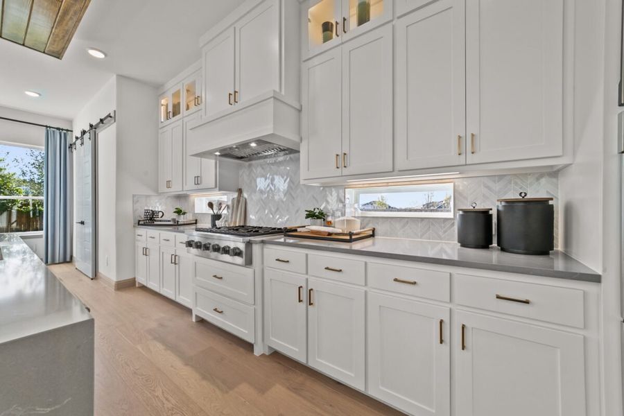 Representative furnished interior of a home built from the Diana by Landon Homes in Lexington Frisco, Frisco (Image 18).