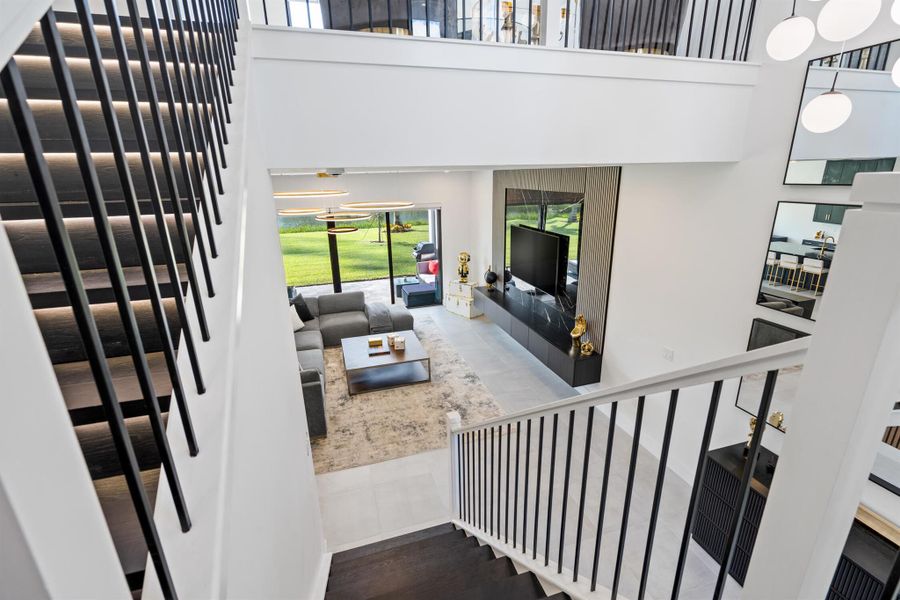 Furnished interior view inside a new home in , Boca Raton (Image 48). Furnished interior view inside a new home in , Boca Raton (Image 48).