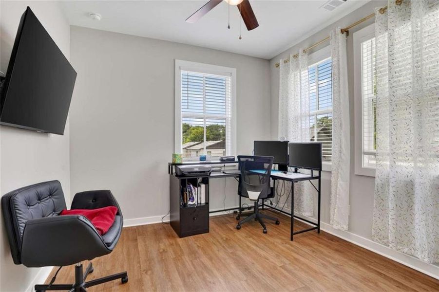 Furnished interior view inside a new home in , Atlanta (Image 16).
