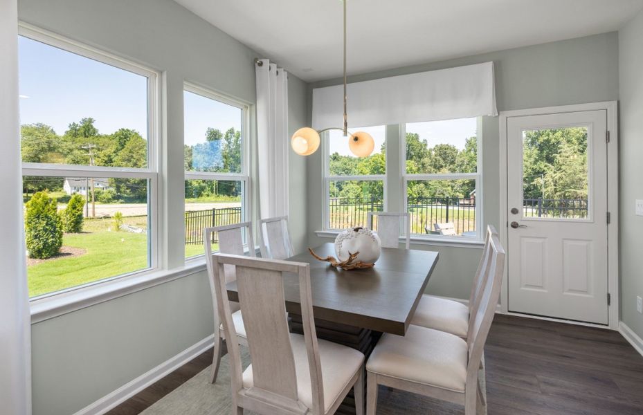 Furnished interior view inside a new home in McConnell Ridge, McLeansville (Image 18).