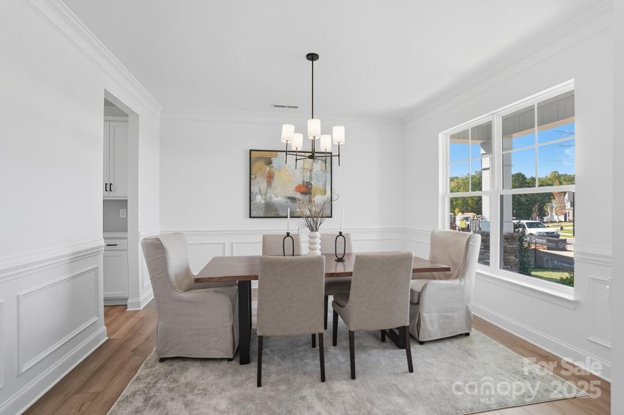 Furnished interior view inside a new home in Summerlin, Mooresville (Image 4). Furnished interior view inside a new home in Summerlin, Mooresville (Image 4).