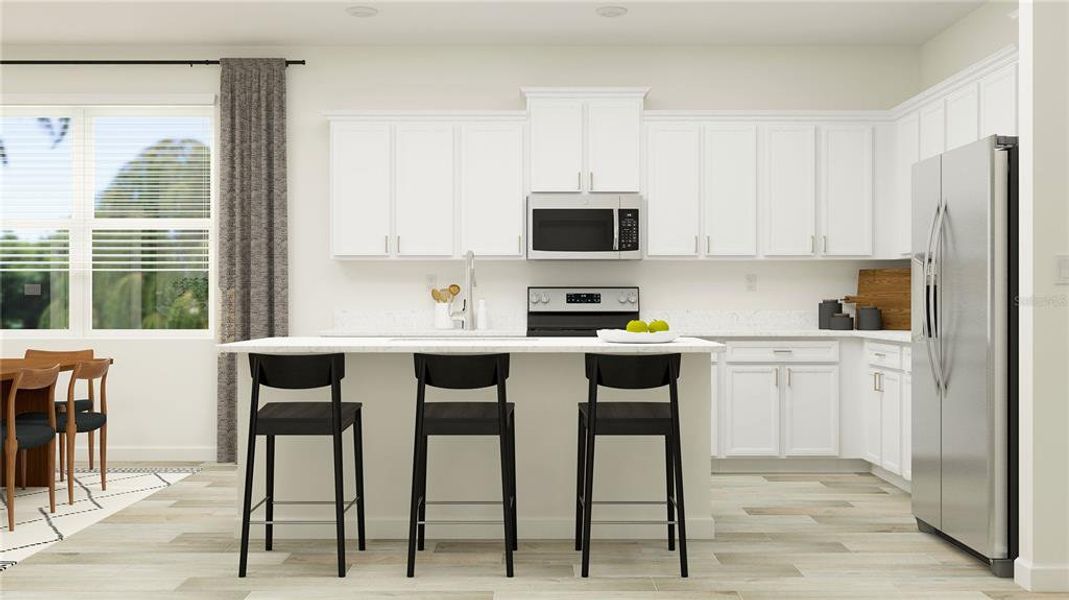 Furnished interior view inside a new home in Prosperity Lakes Active Adult: Active Adult Villas, Parrish (Image 13).