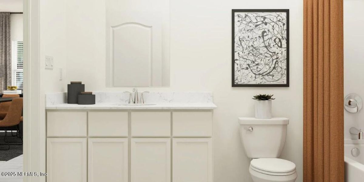 Close-up of interior finishes inside a home in Silver Meadows at SilverLeaf: Silver Meadows 50s, St. Augustine (Image 20).